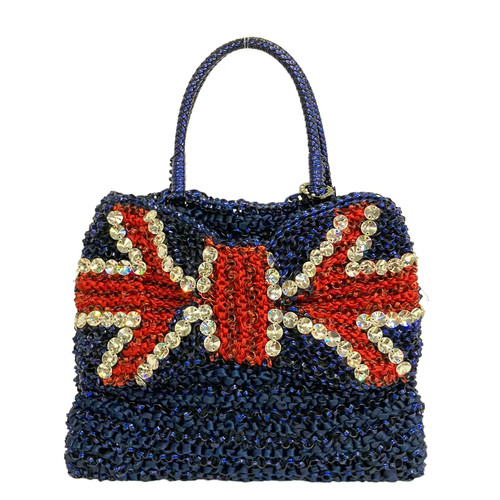 Anteprima wire bag navy red - navy,