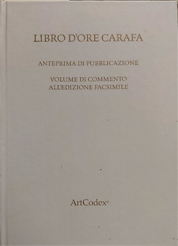 Libro d ore - -, d'ore