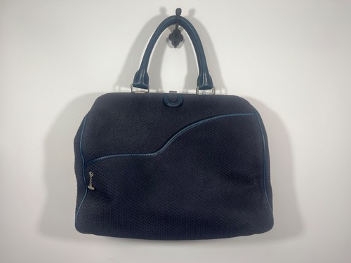 Anteprima navy canvas - canvas, leather