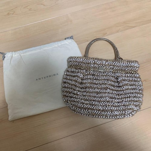 Anteprima gold wire handbag - gold,